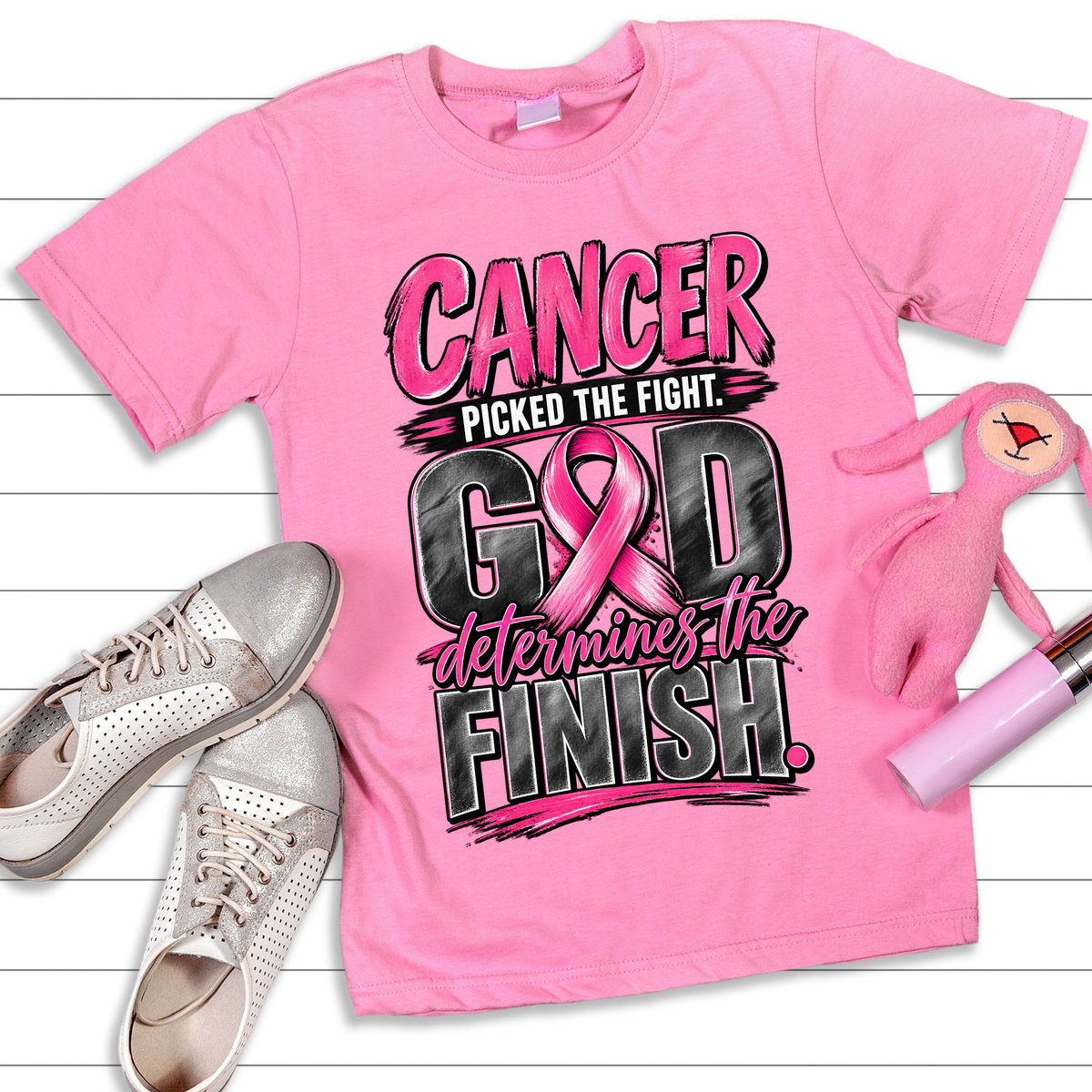 Cancer Picked the Fight—God Determines the Finish Tee