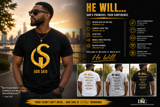 HE WILL Signature Tee