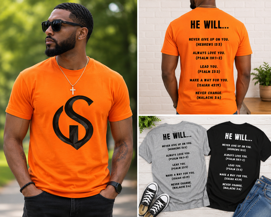 HE WILL Signature Tee