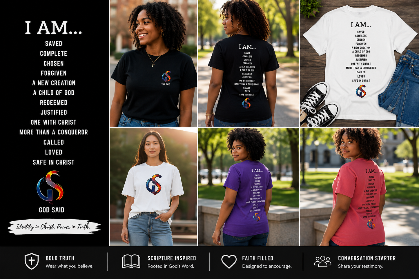 I AM Signature Tee